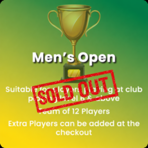 Men's Open Entry